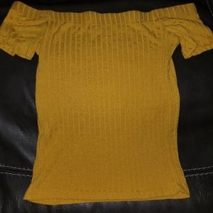 Ambiance off the shoulder top